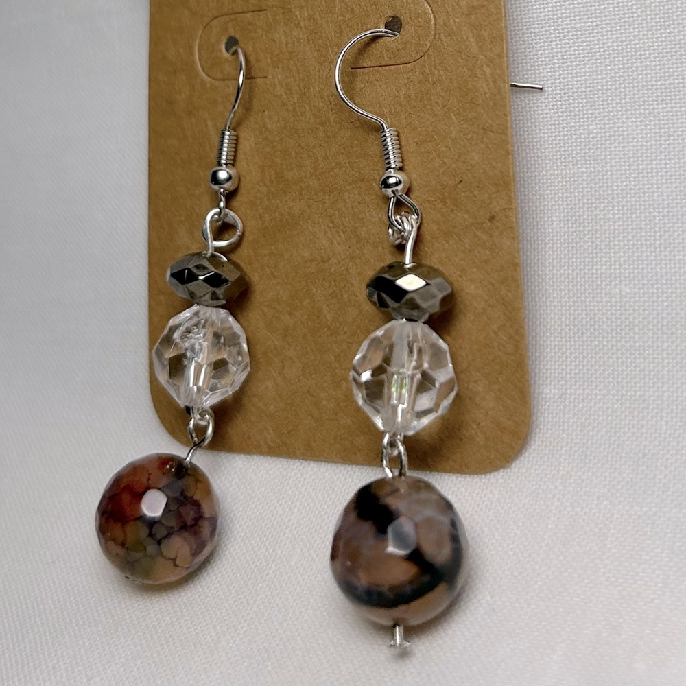 Dangly Beaded Earrings